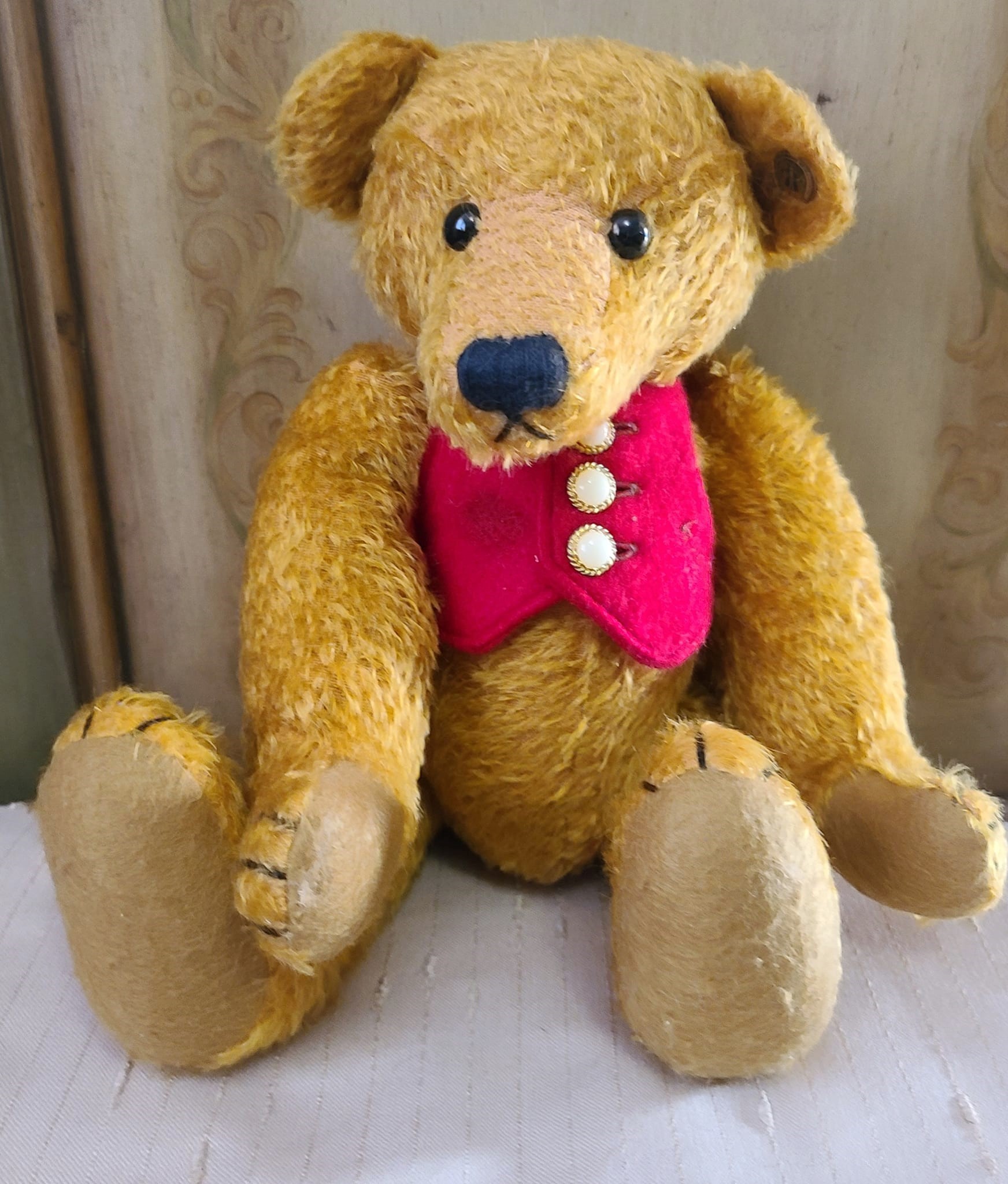 Knickerbocker Toy Co. Retired Mohair Bear Dawson