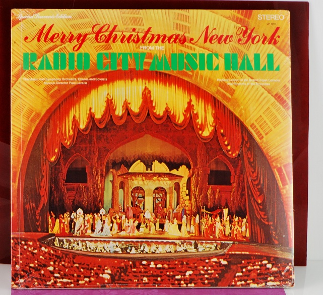 Radio City Music Hall Merry Christmas New York 1972 Sealed - Click Image to Close