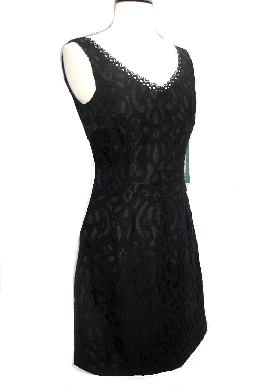 Scarlett Nite Lace Black Dress NWT Misses Size 4