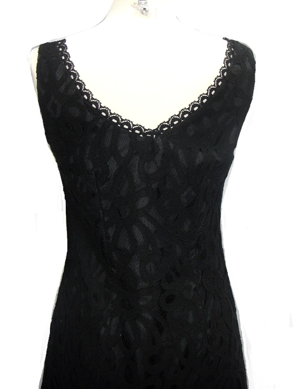 Scarlett Nite Lace Black Dress NWT Misses Size 4