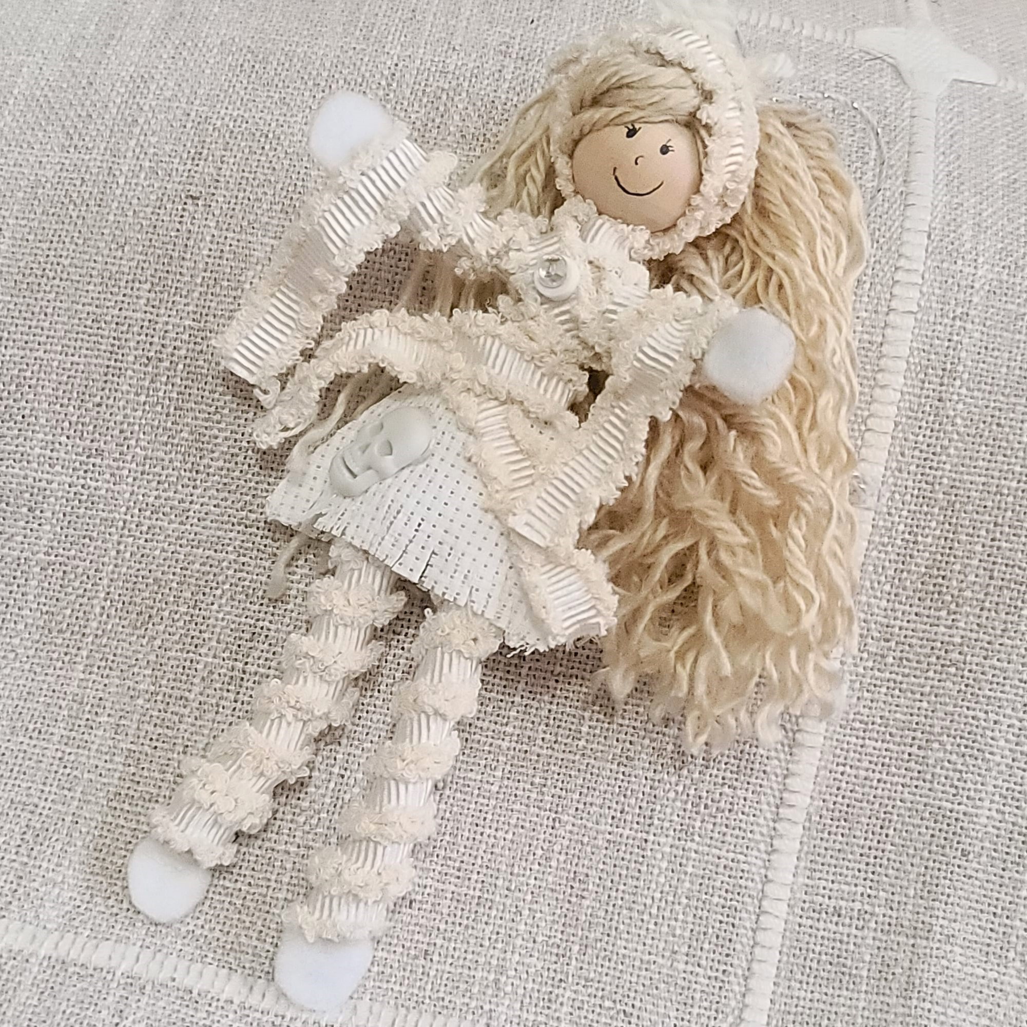 Halloween Mummy Doll - Blonde Hair