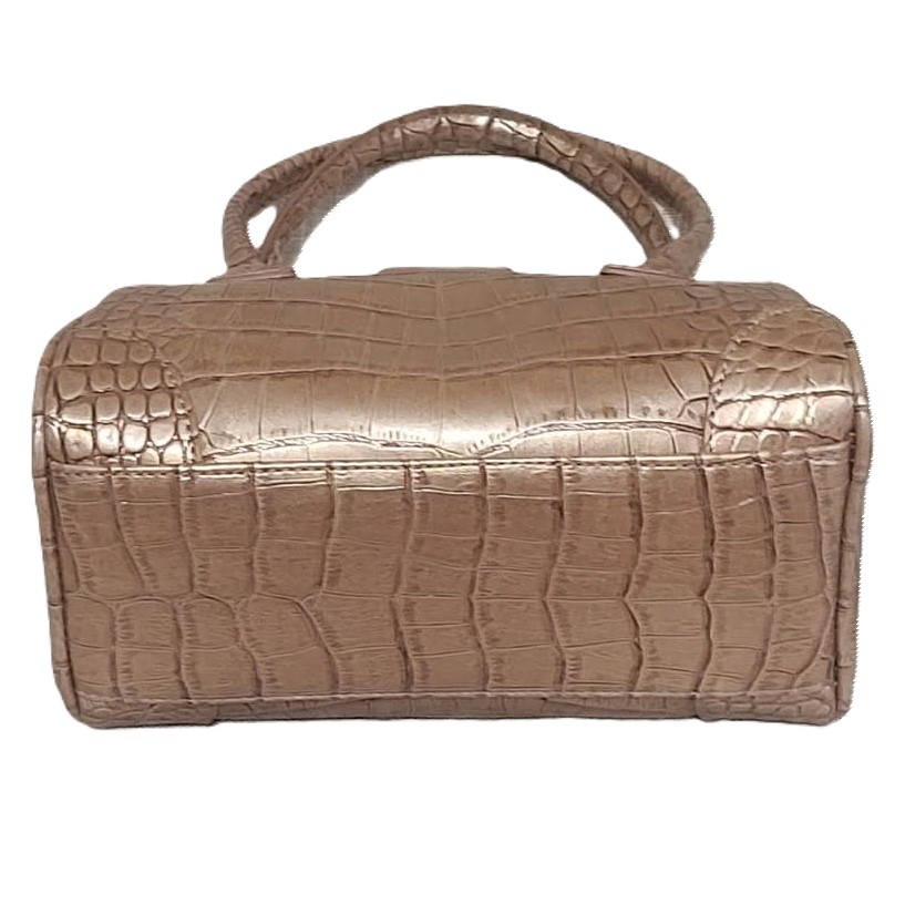 Liz Claiborne Pearlized Croc Handbag NWT