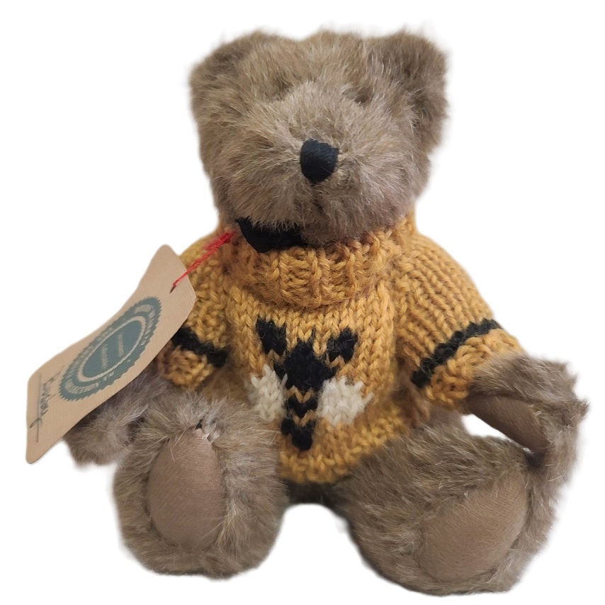 Boyds Bear with Bee Sweater Busby - Click Image to Close