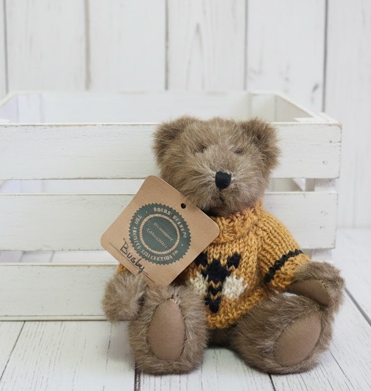 Boyds Bear with Bee Sweater Busby