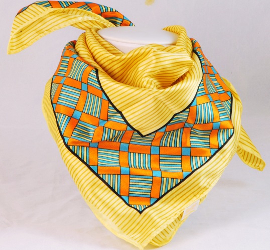 Scarf by Nentex Bright Yellow Made in Japan