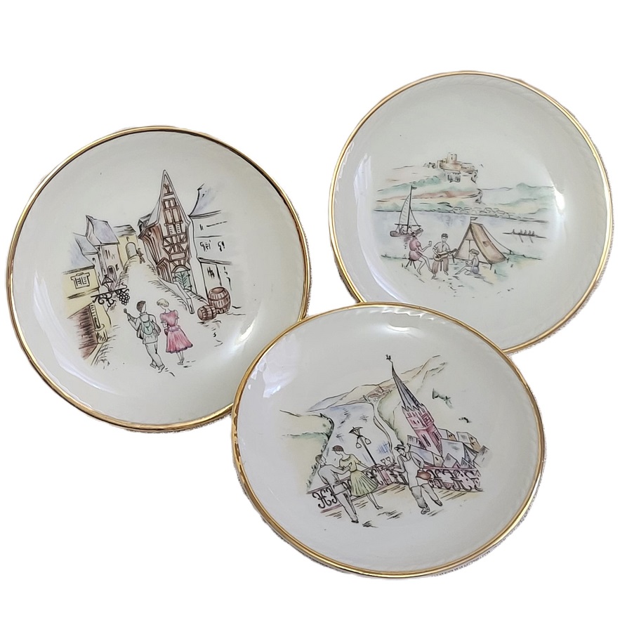 Winterling Baveria Collector's Plates European Travels - Click Image to Close