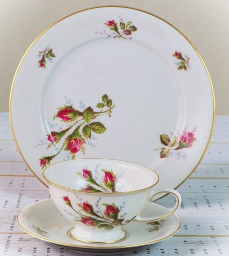 Rosenthal Selb Germany Petal Love Cake, Saucer & High Tea Cup Rosenthal Selb Germany Petal Love Cake, Saucer & High Tea Cup