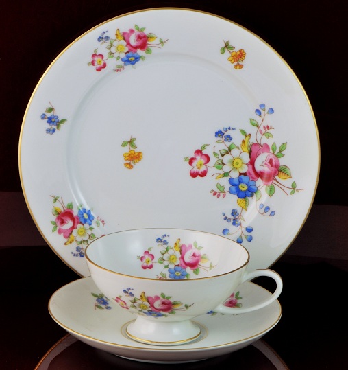 Rosenthal Selb Germany Tea Cup, Saucer and Cake Plate Set