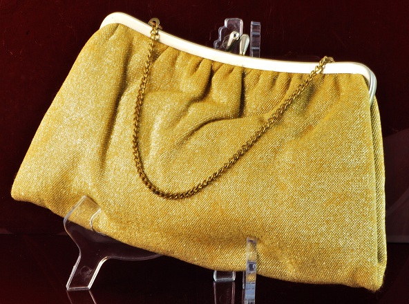 Gold Sparkle Vintage Handbag