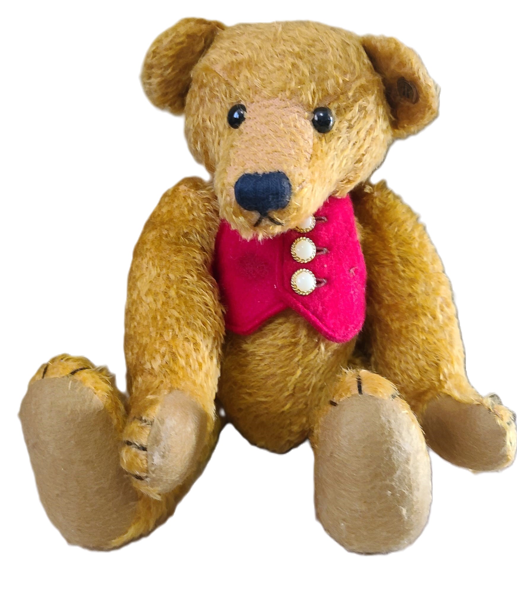 Knickerbocker Toy Co. Retired Mohair Bear Dawson, Mohair Bear, Collectible bear - Click Image to Close