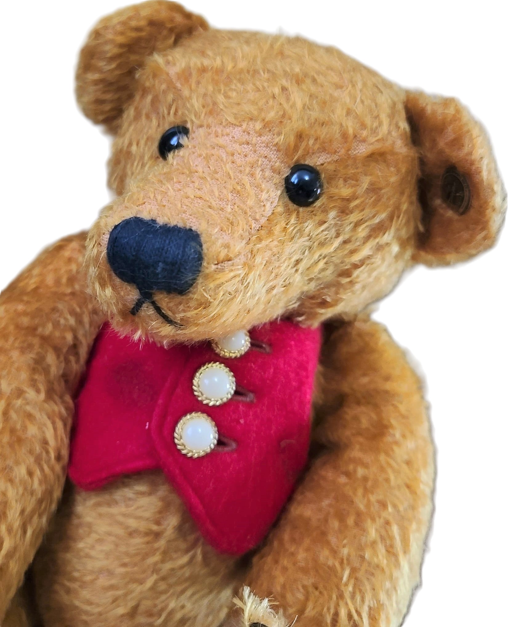 Knickerbocker Toy Co. Retired Mohair Bear Dawson, Mohair Bear, Collectible bear