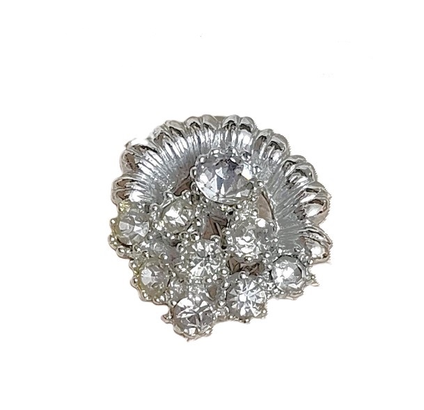 Rhinestone scatter pin, vintage pin - Click Image to Close