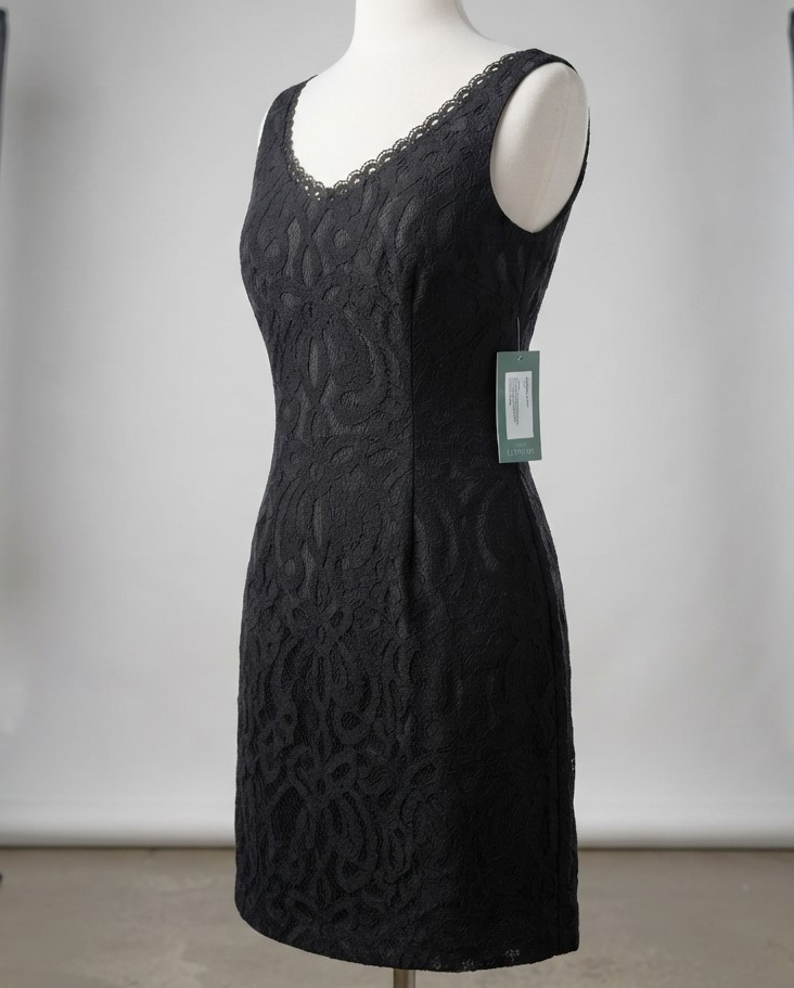 Scarlett Nite Lace Black Dress NWT Misses Size 4