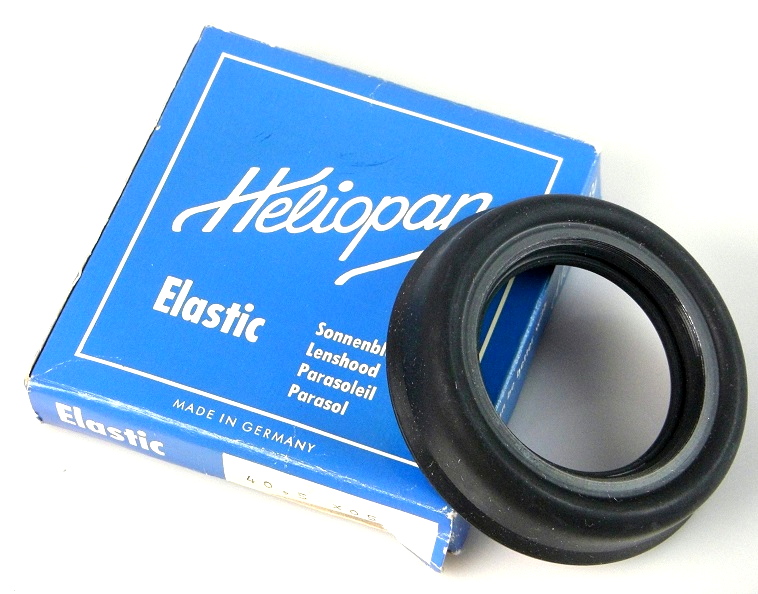 Vintage Rare Heliopan Elastic Rubber Lenshade Sz 40.5 x .05