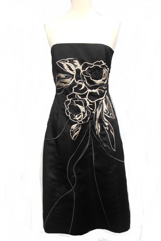 White House Black Market Embroidery & Beaded Dress
