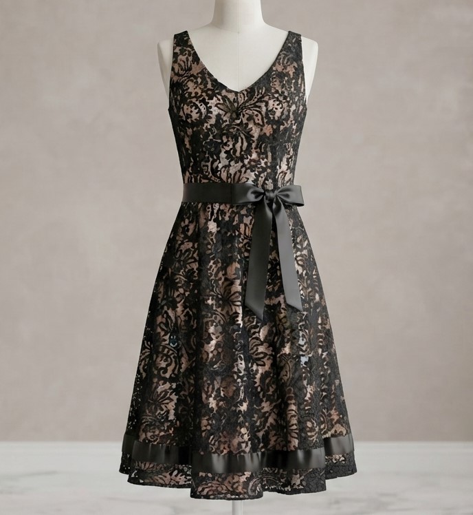 Tahari Lace Marla-Gia Dress Size 2 NWT