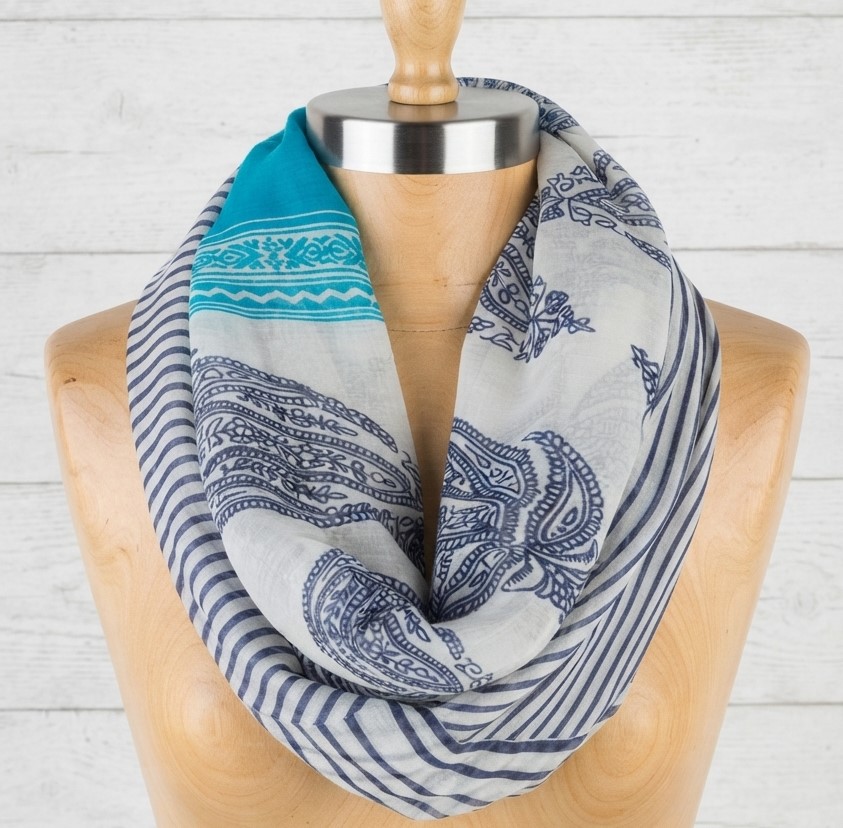 Nautical Theme Print Turquoise and Navy Blue Nautical Theme Print Turquoise and Navy Blue