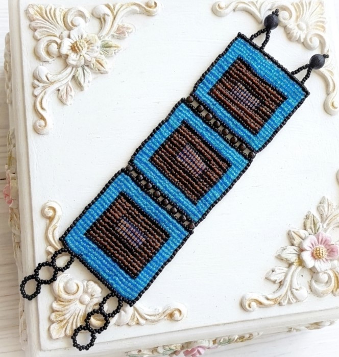Handcrafted Fair Trade Glass Seed Bead Bracelet