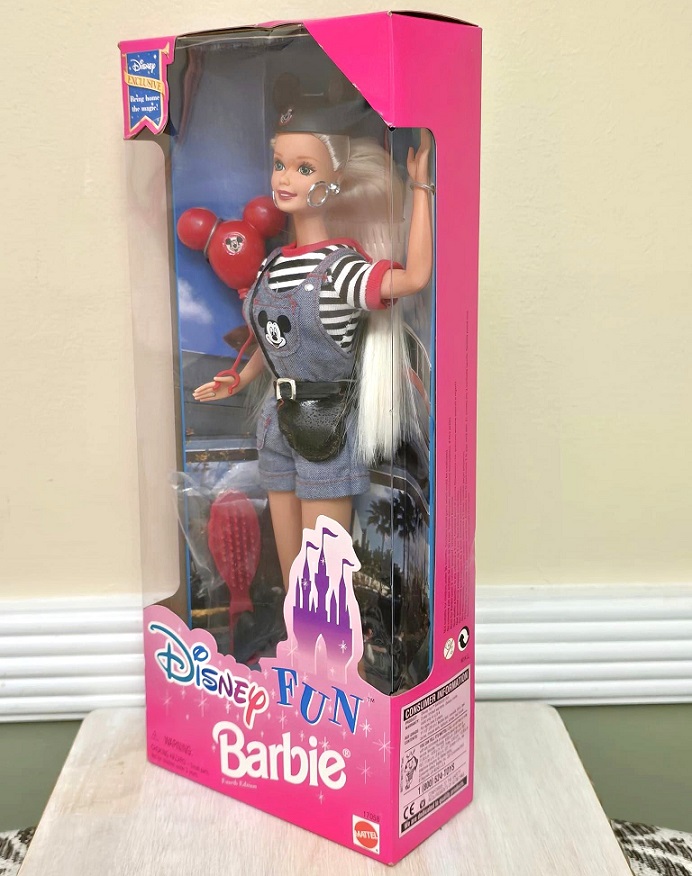 Disney Exclusive Fun BARBIE Doll 1996 NIB Special Fourth Edition Mattel 17058