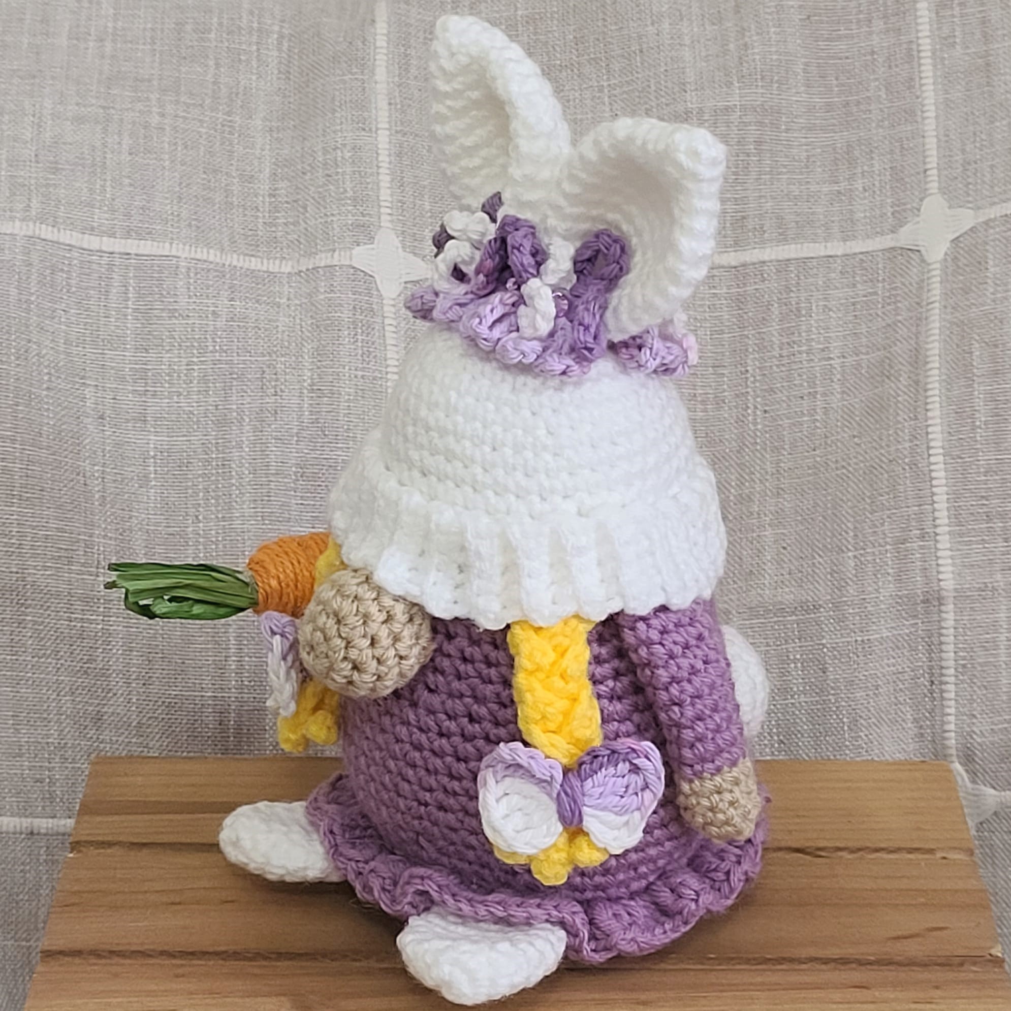 Crochet Bunny Rabbit Gnome Easter Gnome