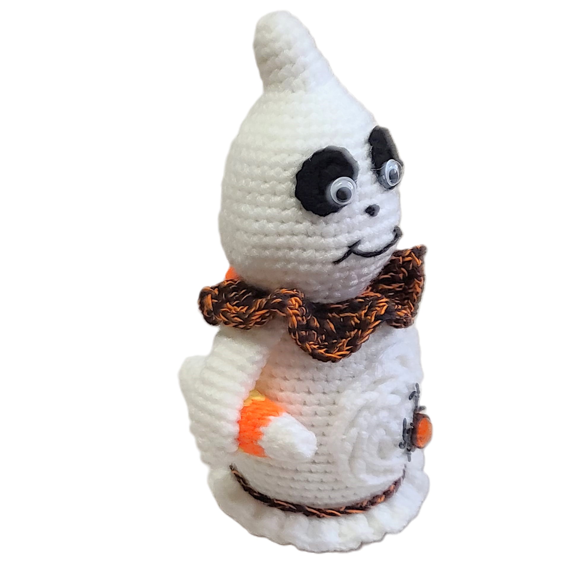 Crochet amigurumi handmade ghost