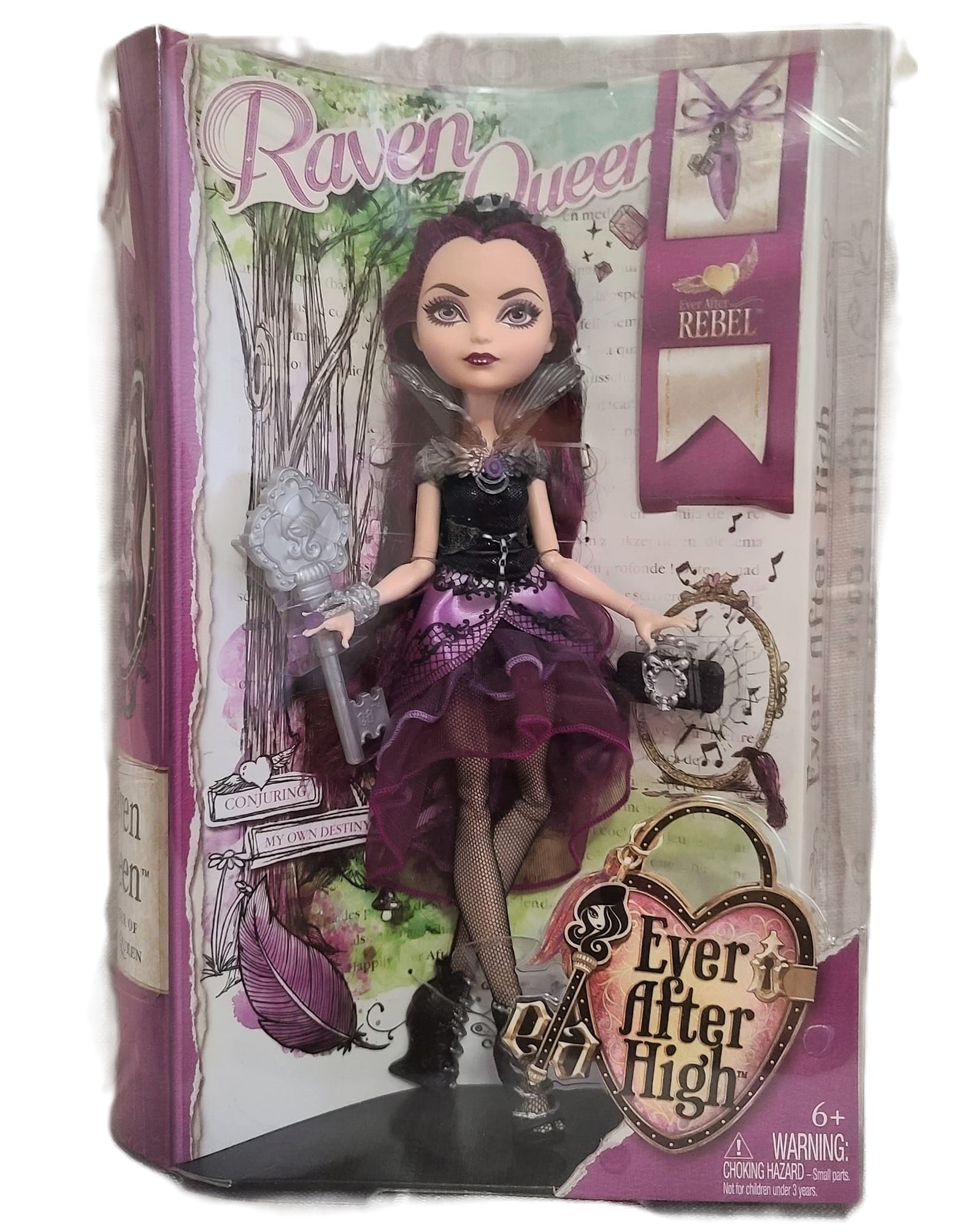 Mattel Ever After High Raven Queen First Edition Mint 2013 - Click Image to Close