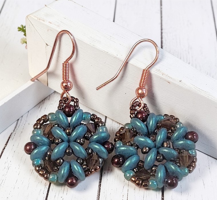 Beaded Dangle Earrings