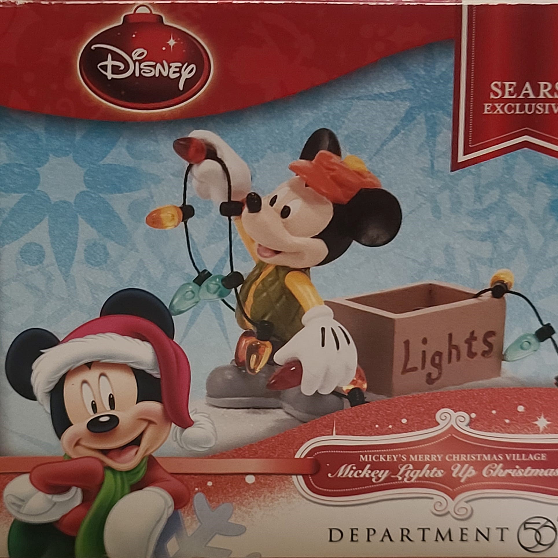 Department 56 Disney Christmas Mickey's Lightup Christmas