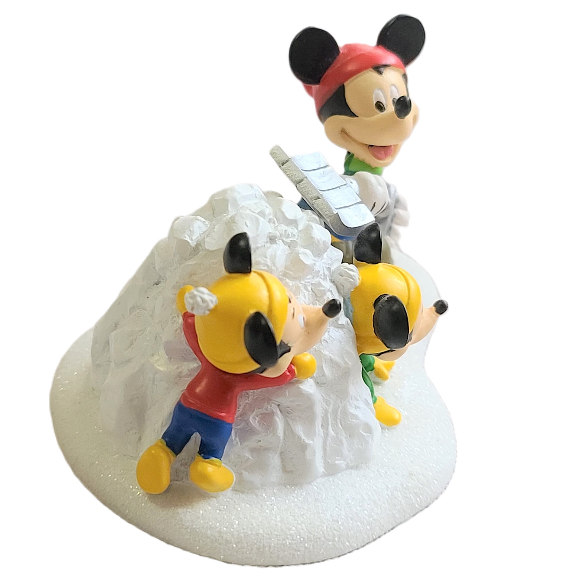 Department 56 Disney Christmas Mickey Mouse Snow Fort Fun