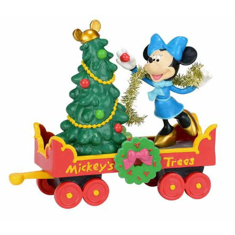 Department 56 Disney Christmas Mickey's Holiday Tree Car - Click Image to Close