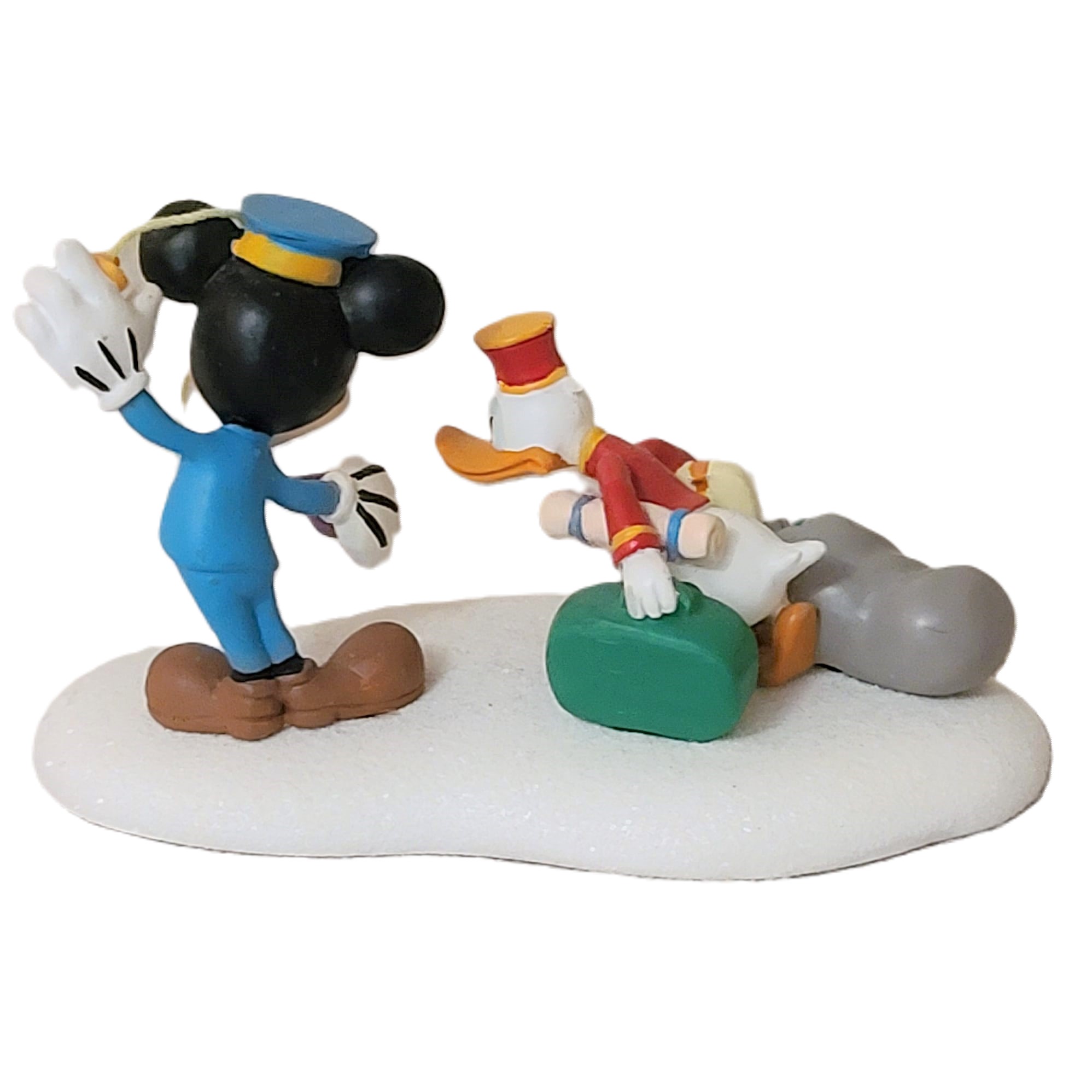 Department 56 Disney Hurry Up, Donald Figure Mickey’s Christmas