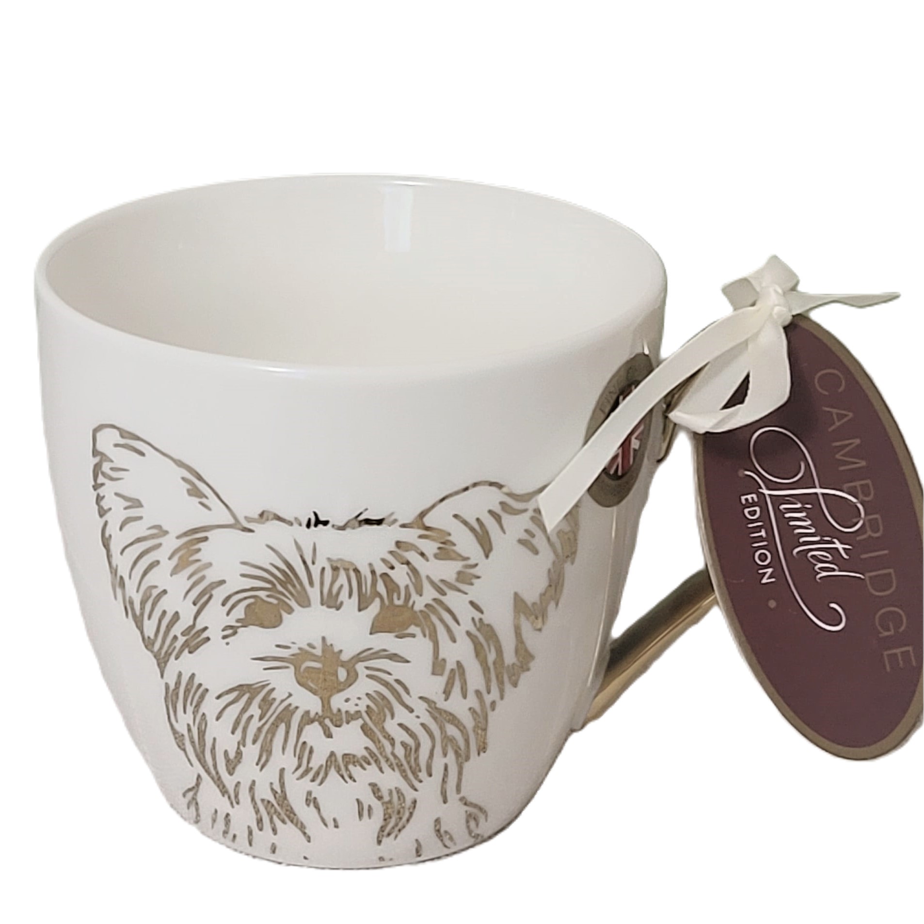 Cambridge Limited Edition Mug Cup Yorkie Yorkshire Terrier nwt - Click Image to Close