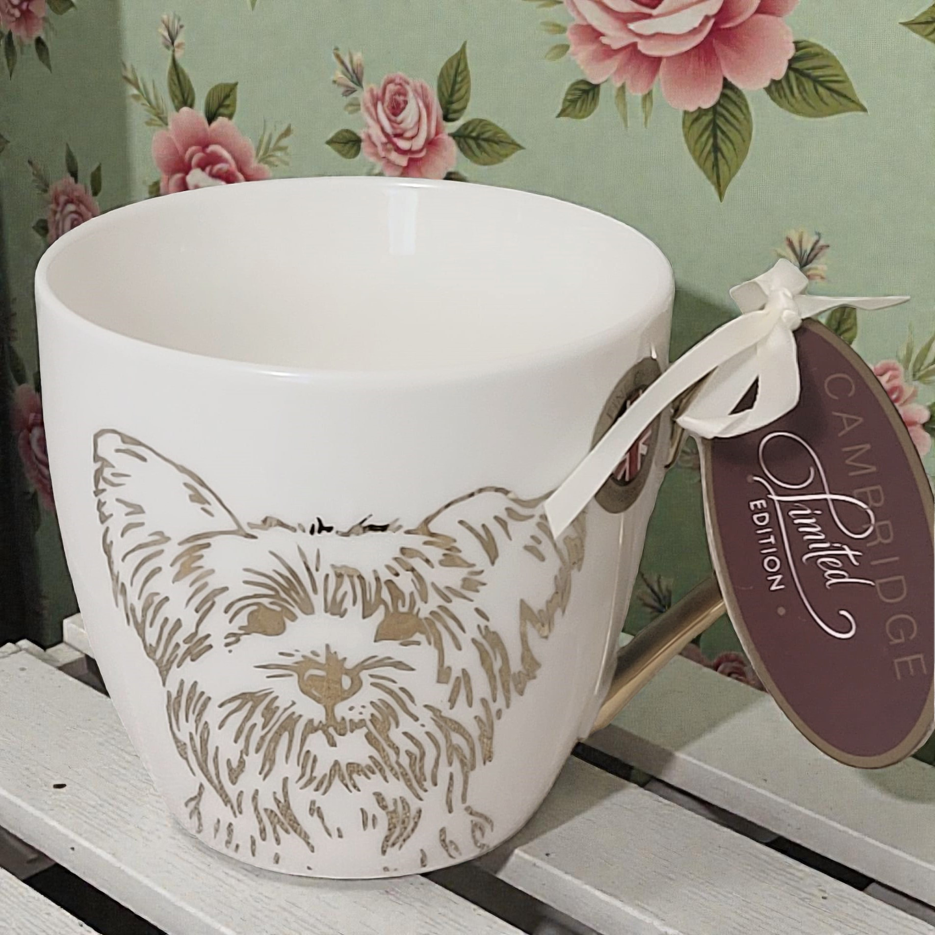 Cambridge Limited Edition Mug Cup Yorkie Yorkshire Terrier